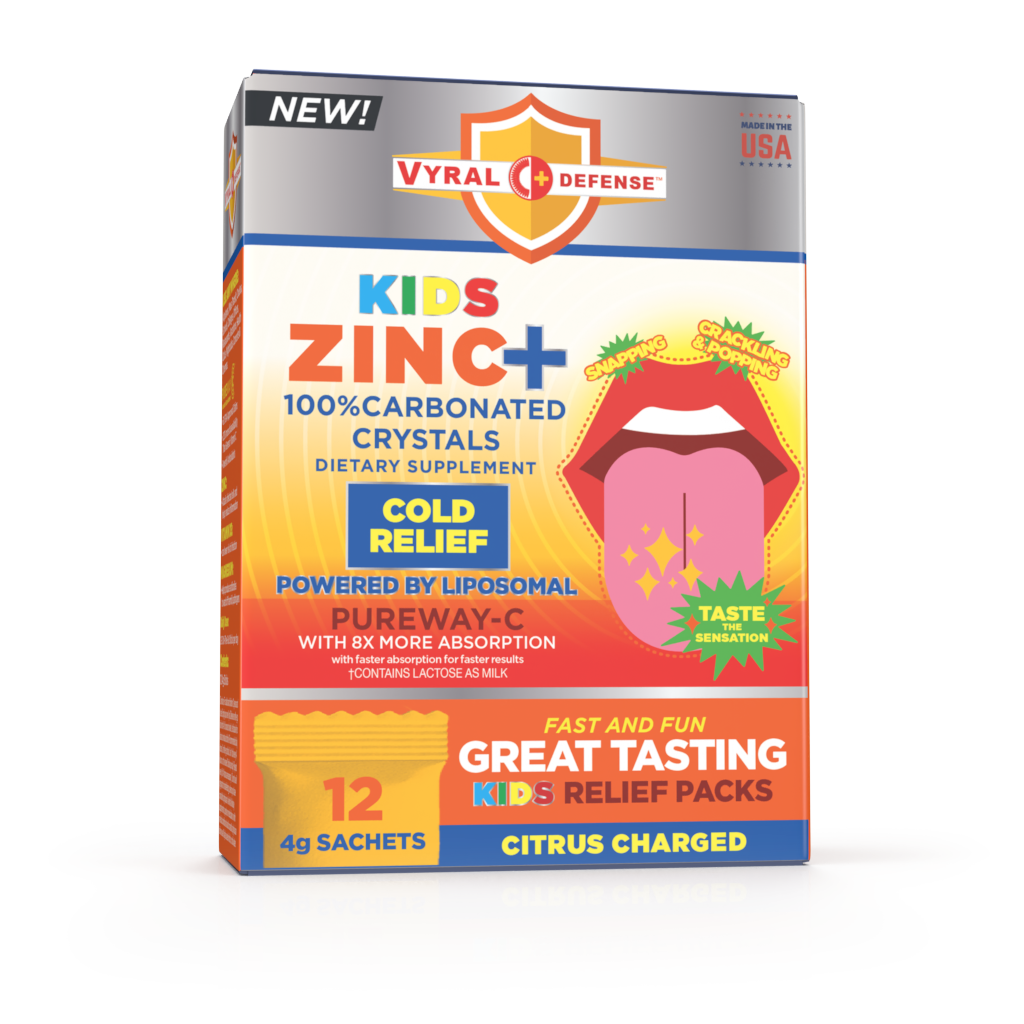 Silician Blood Orange Zinc+ Kids Relief Sticks