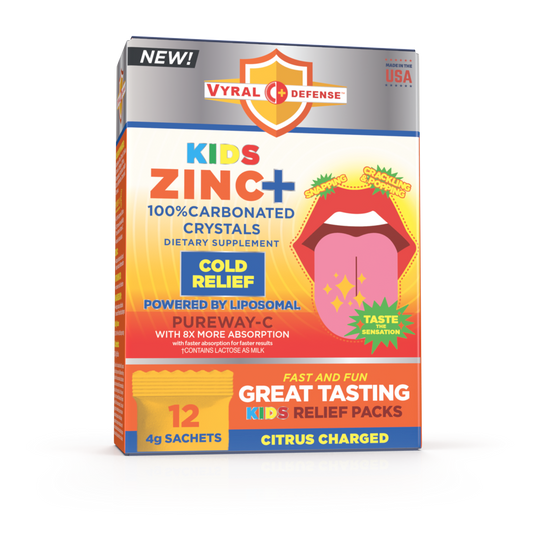 Silician Blood Orange Zinc+ Kids Relief Sticks