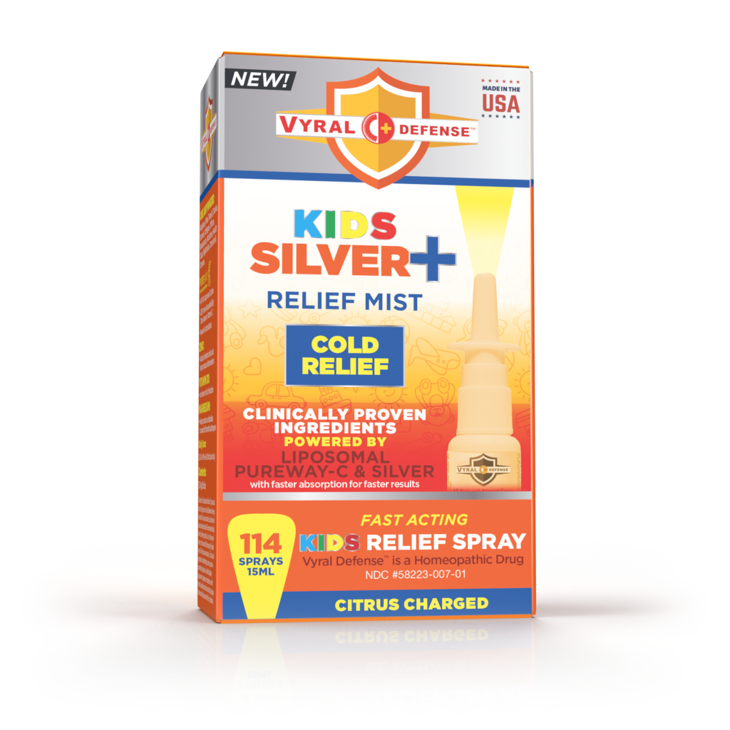 Citrus Charged Zinc+ Kids Relief Spray