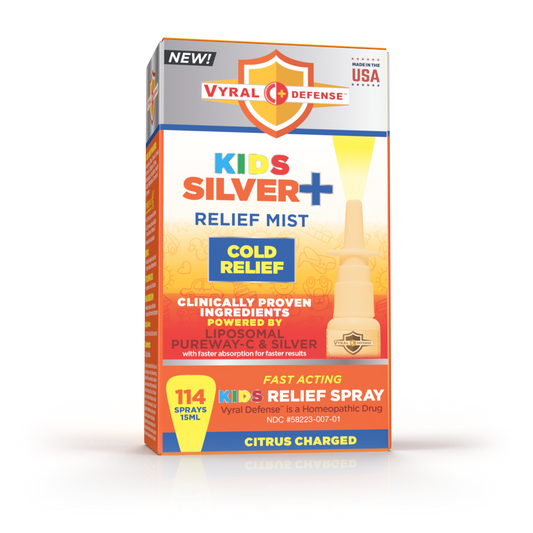 Citrus Charged Zinc+ Kids Relief Spray