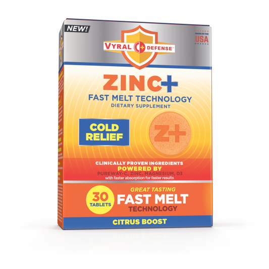 Citrus Charged With Honey Zinc+